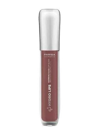 Блиск для губ hydro shinewith hyaluronic acid phl-06 № 04 spicy brown тм parisa