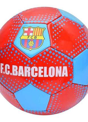 Мяч футбольный размер 5 пвх вес 280г fcb en 3308 тм metr