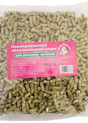 Корм 450г для кроликів повнораціонний 51524 тм мій пусхнастик