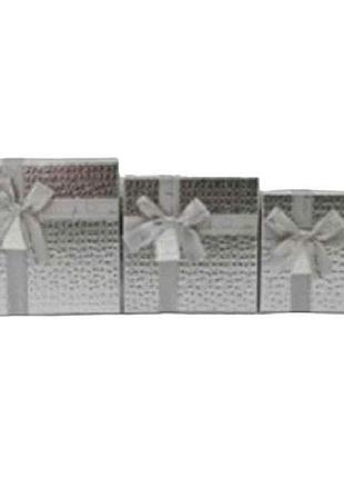 Коробка подарочная 19*19*10/17*17*8/15*15*7см beautiful 3шт/наб r33309s тм stenson