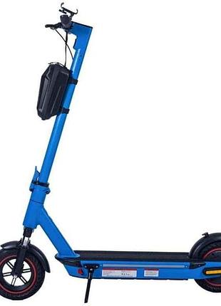 Електросамокат kickscooter maxi 10 36v 500w 15ah ам2 зад. мотор (синій) тм spark