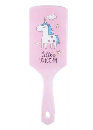 Щетка для волос детская массажная little unicorn арт.yb1408x тм prc