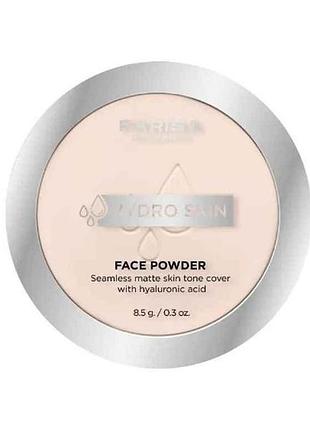 Пудра hydro skin with hyaluronic acid php-04 №01 neutral porcelain тм parisa