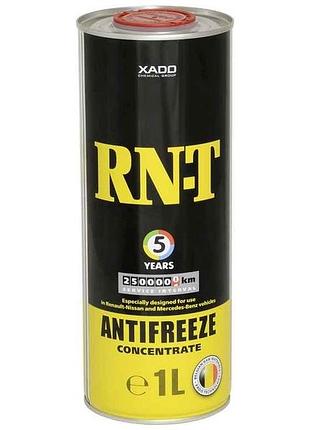Антифриз концентрат 1л желтый antifreeze rn-t, жестяная банка (1,1кг) тм xado
