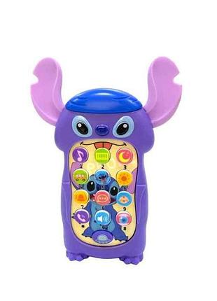 Телефон 7*3,5*16см фіолетовий арт.626-34 тм 7toys