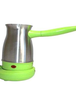 Електротурка 600вт 500мл tpcm0107 зелений тм bobbytec