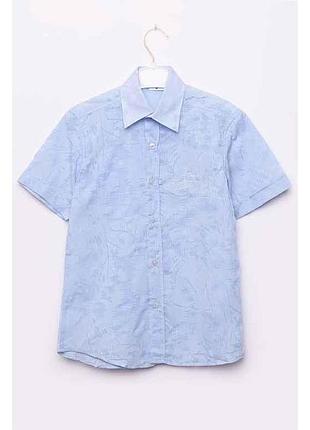 Рубашка детская мальчик голубая r148514 р.m тм zoor