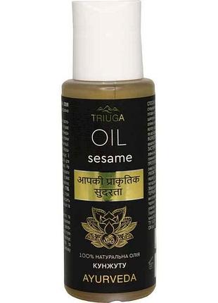 Масло волос и тела 75мл кунжут тм triuga ayurveda