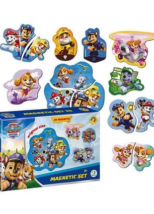 Набор магнитов paw patrol игровая площадка 20ел. 200669 тм dodo