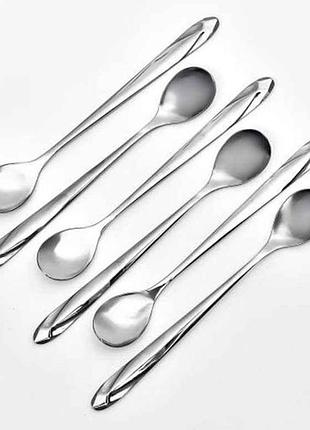 Ложка десертная 6шт ss spoon r89837 тм stenson