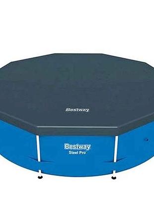 Тент 58036 для каркасного круглого басейну 305см тм bestway