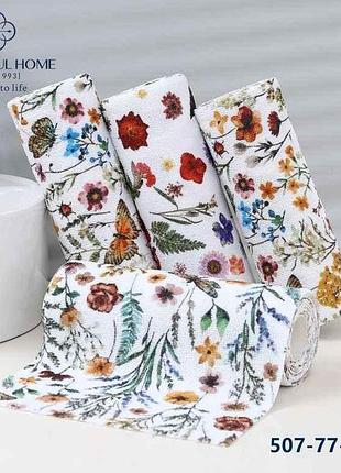 Рулон рушників 25*25 мікрофібра арт.507-77 тм colorfulhome