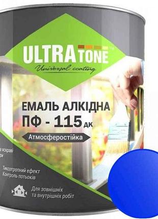 Емаль алкідна пф-115 синій 2,8кг тм ultra tone