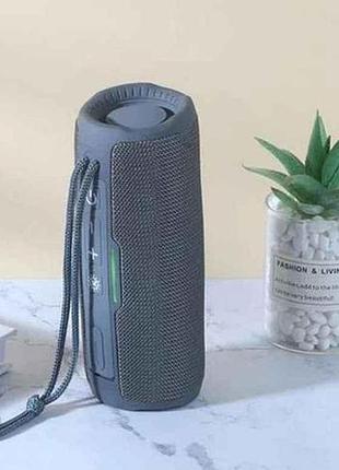 Портативная колонка bluetooth tg365, с функцией speakerphone, радио, grey тм tg