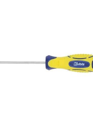 Отвертка ударная шлицевая sl3*100 мм, crv тм kubis