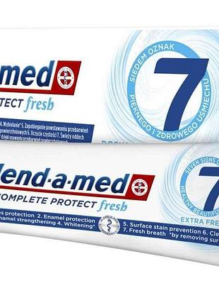 Зубна паста 75мл complete protect 7 екстрасвіжість тм blend-a-med