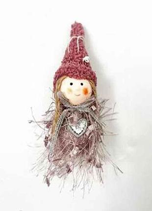 Фигурка-подвеска новогодняя 8см santaco m48075-1/3 тм stenson