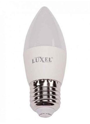 Лампа led c37 10w e27 4000k (042-ne) тм luxel