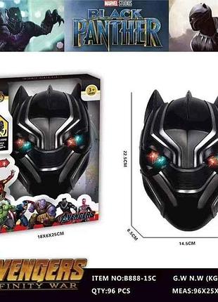Маска микс черной пантеры marvel legends от hasbro тм tlt