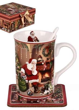 Чашка 300мл new years gifts 3пр/наб r36291 тм stenson