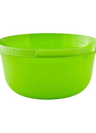 Миска пл. 1,75л оливковий, 01842 тм алеана