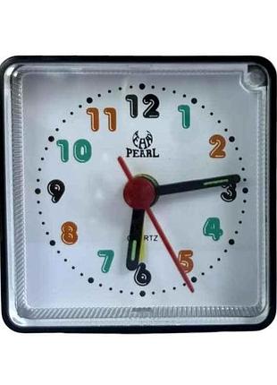 Будильник rf черный тм pearl
