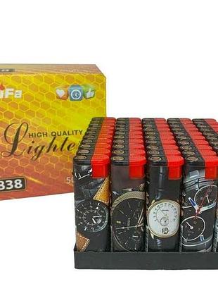 Зажигалка турбо kaifa (jet flame ) с дизайном наручных часов 838 j-5 тм sunopt