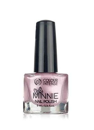 Лак д/нігтів minnie 205 pearl gray 5мл тм colour intense