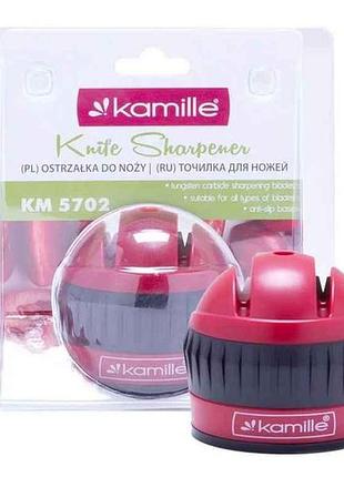 Точилка для ножей 6*6*6,5см с присоской 5702 тм kamille