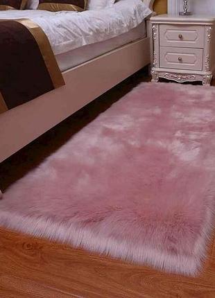 Ковер комнатный 120*180см розовый тм mallory home