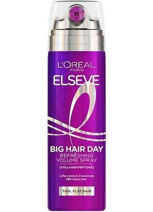 Спрей для волосся 200мл collagen lifter для надання обєму освіжаючий прикореневий тм elseve