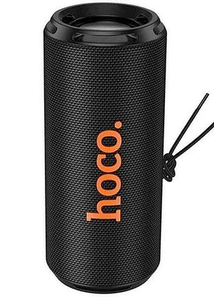 Портативная колонка hc27 8wx2/bt5.4/usb/aux/microsd/fm/1500mah/tws 207х9.1х9.1см черная тм hoco