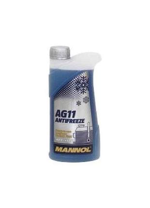 Антифриз -40 синий ag11 (blue) 1л тм mannol
