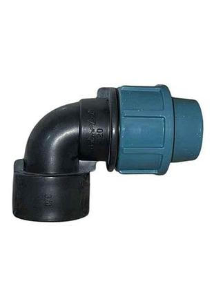 Кут внутрішня різьба квр 20x3/4 тм santehplast