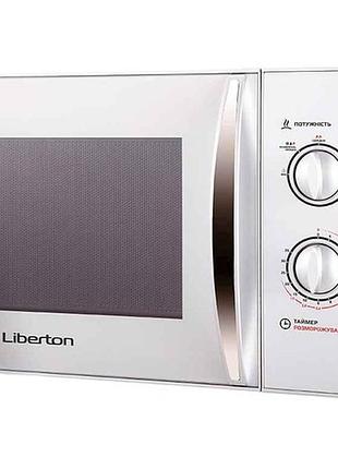 Мікрохвильова піч 23л 800вт lmw-2380m white тм liberton