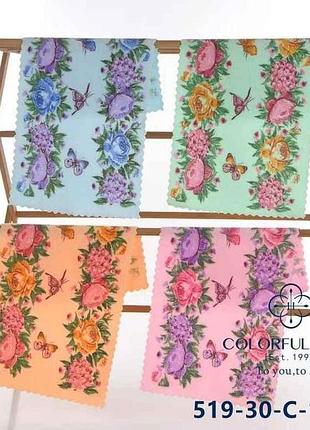 Полотенце 25*50 микрофибра арт.519-30 тм colorfulhome