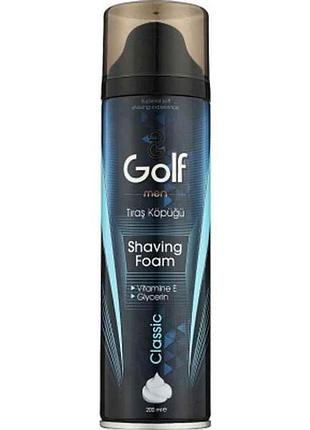 Піна для гоління д/чоловіків 200мл home classic тм golf