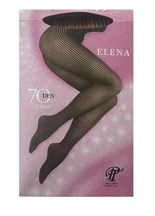 Колготки бежевый жен арт.652359 70 den р.3 тм elena