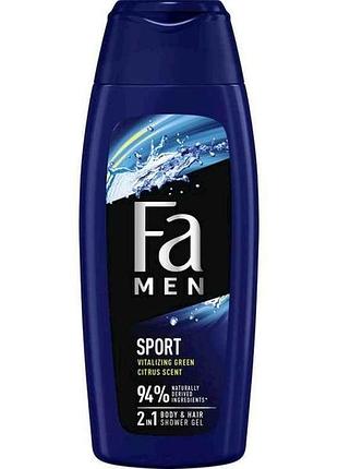 Гель для душу 400мл sport тм fa