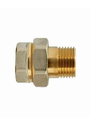 Згін американка 1/2 прямий wp701-15 - (латунь) тм waterpro