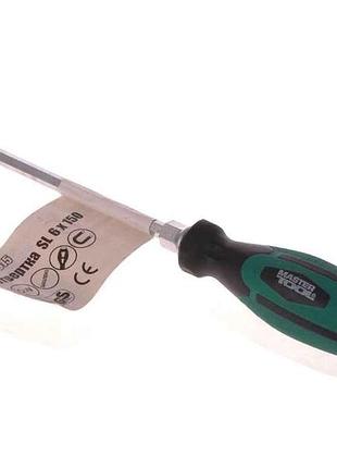 Викрутка посилена плоска sl 6x150 45-8615 тм master tool