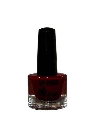 Лак для нігтів mini 033 (np-16) темно-бордовий 5ml тм colour intense