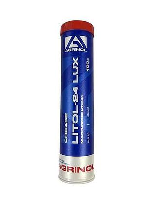 Смазка многоцелевая litol-24 lux 400g (туба) тм agrinol