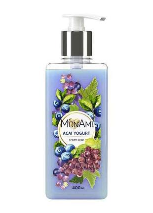 Мыло жидкое 400 мл acai yogurt тм monami