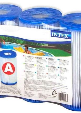 Фільтр для насоса по 3 картриджі 29000 29003 тм intex