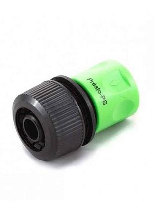 Зєднання 3/4 для шланга (green) 4113 тм presto-ps