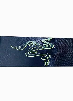 Килимок для мишки 800x300мм iron snake з боковою прошивкою антиковзаюча основа тм razer