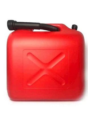 Канистра пластик 20л hdpe для топлива с прозрачной мерной полосой и лейкой воздушный клапан тм 12 atelie