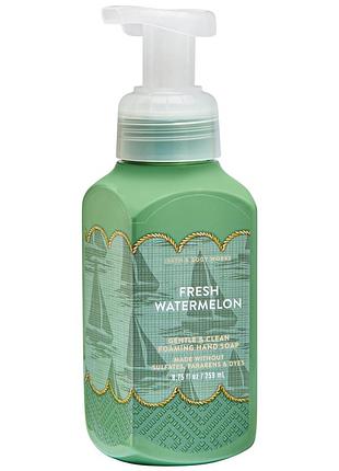 Мыло-пенка для рук bath & body works fresh watermelon foaming soap 259 мл