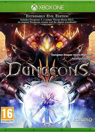 Dungeons iii extremely evil edition, русская версия – диск для xbox one